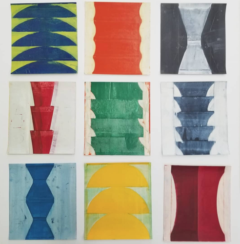 Tad Wiley exhibit at Rush Arts, 2000