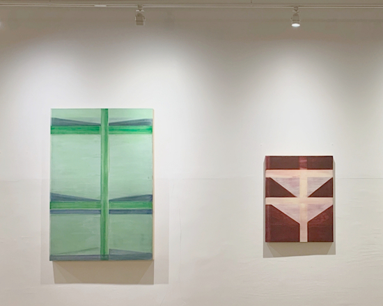 Tad Wiley exhibit at Village One, New York, 2019